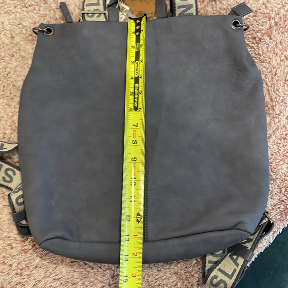 Real leather backpack - Picture 4 of 5